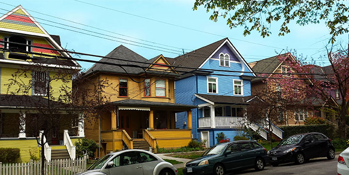 Casas alrededor de vancouver